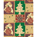 Gift Wrap (24"x100') ELEGANT CHRISTMAS